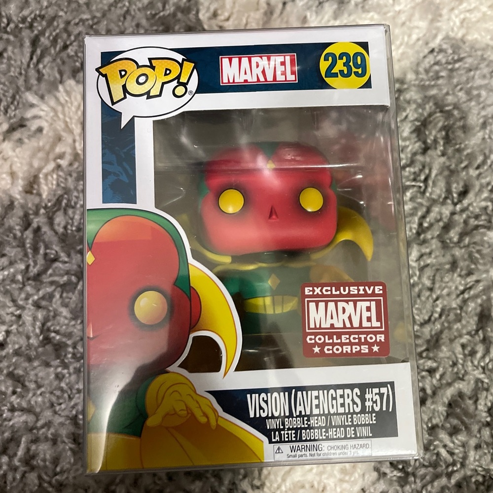 Funko Pop Vision Marvel Collector Corp